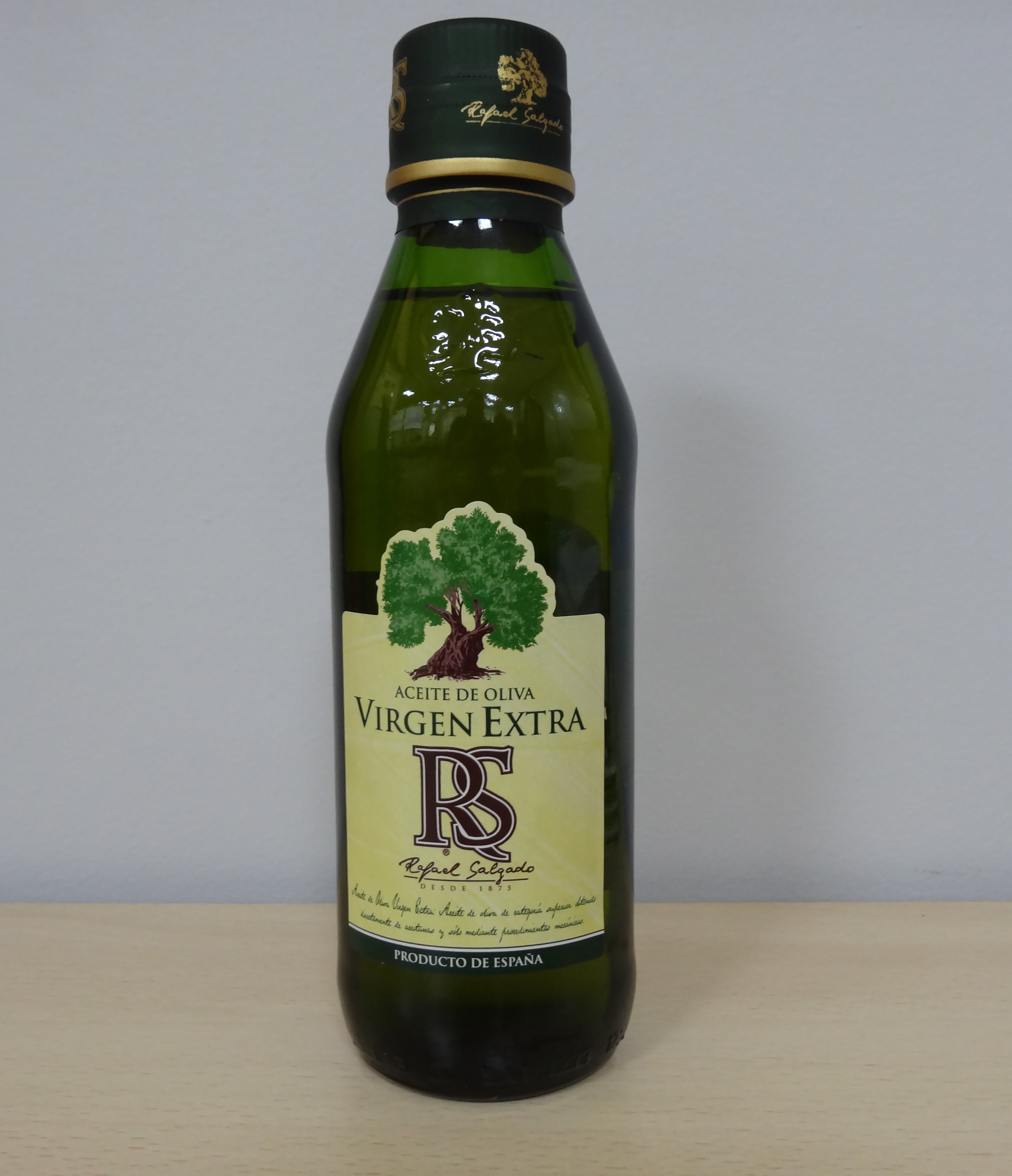 Aceite de Oliva Virgen Extra 250 Ml Cristal